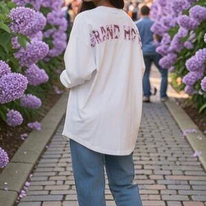 Mackinac island Grand Hotel Lilac Festival spirit jersey size Medium